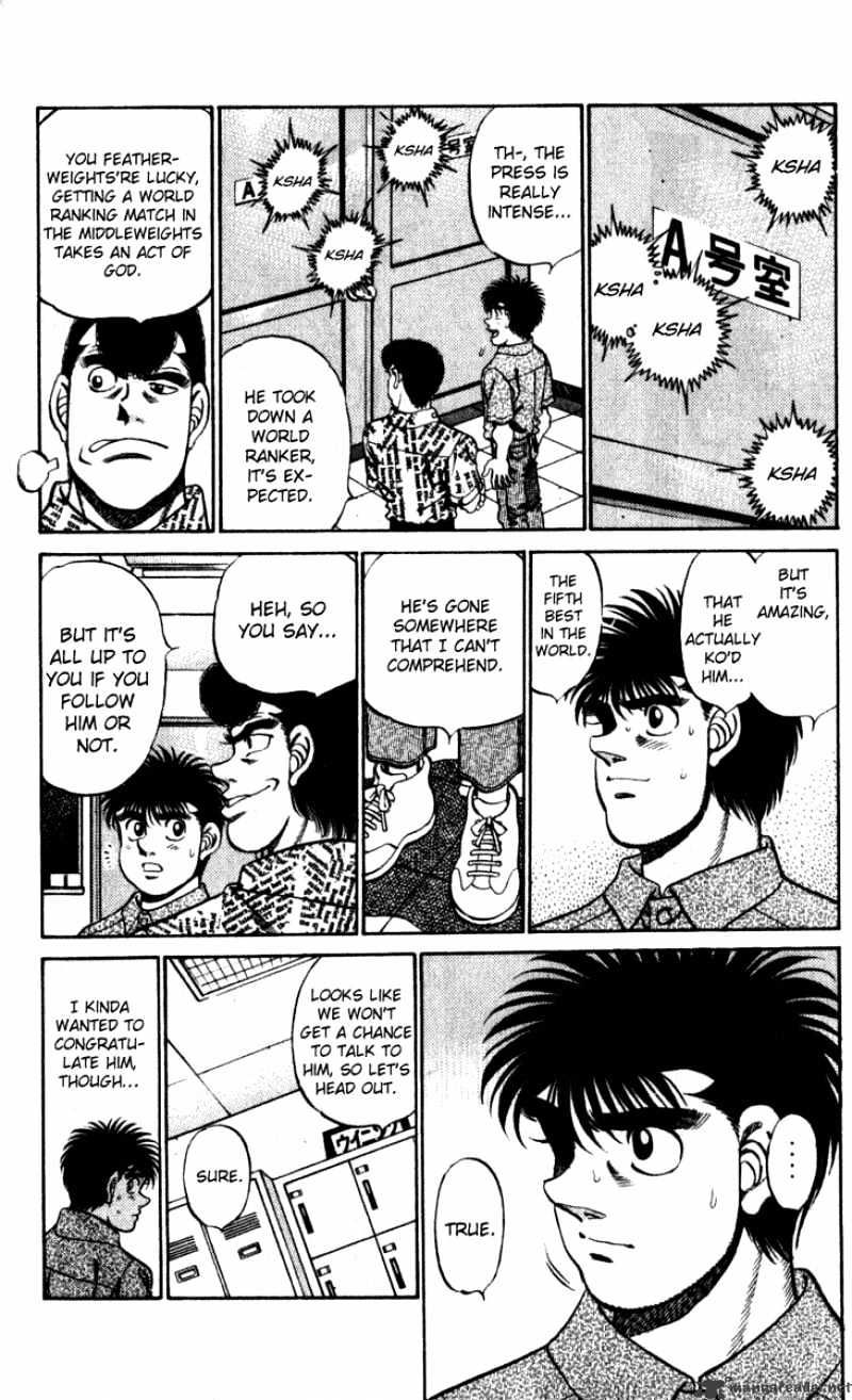 Hajime no Ippo: Fighting Spirit, Chapter 224 image 16